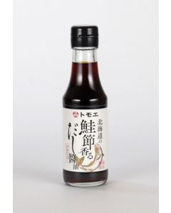ﾄﾓｴ北海道の鮭節香るだし醤油150ml瓶